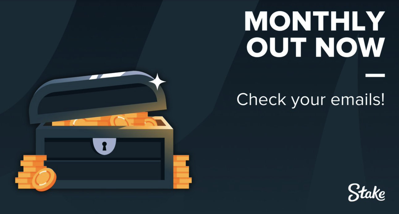 Stake monthly bonus